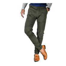 Virjeans Stretchy Ripped Design Biker Cotton Joggers (VJC 706) Olive