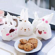 10pcs Bunny Cookies Gift Bags Birthday Wedding Party Decoration Kawaii