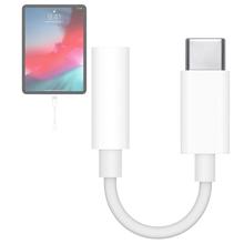 USB-C to 3.5 mm Headphone Jack Adapter USBC to 3.5mm [MFI Certified] Apple Jack for iPad & iPad Pro(White)