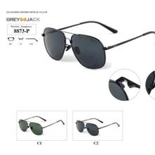 GREY JACK 8873 Black Frame With Black Lens Polarized UV Protection Sunglass (Unisex)