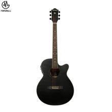 Manaslu MG4 Black Semi - Acoustic Guitar with Package