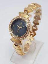 AMERICO Gold Stone Surrounded Design Watch Gold For women - Gold