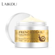 Snail Face Cream Hyaluronic Acid Anti-Wrinkle Anti-aging Facial Day Cream Collagen Moisturizer Nourishing Tight Skin Serum Care