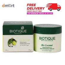 Biotique Bio Coconut Whitening And Brightening Cream- 50 g