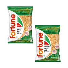 Fortune Toor Dal Plain / Pigeon Peas (Bundle of 2 x 500g)