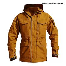 Hifashion Waterproof Summer Windcheater For Men-Brown