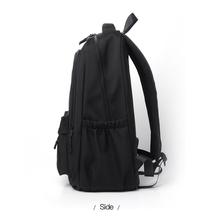 Korean Fashion School College Solid Backpack For Unisex