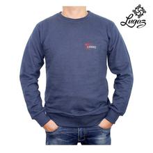 Navy Plain Sweatshirt For Men