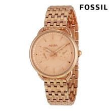 Tailor ES3713 Multifunction Rose Dial Rose Gold-tone Steel Watch For Women