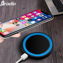 Proelio Mini Qi Wireless Charger USB Charge Pad Charging For iPhone X 8 8 Plus Samsung Galaxy S6 S7 Edge S8 Plus Note 5 8 Nokia