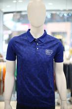 Jeanswest Blue Men T-Shirt With Collar (82-173510)