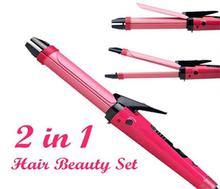 Nova 2 in 1 Hair Straightener And Curler