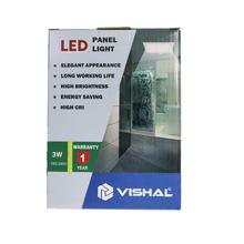 Vishal Panel Light – Conceal 3watt (Circle)