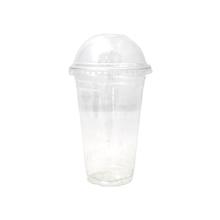 16 OZ Pet Glass with Lid-480ml