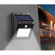 PETRICE Solar Powered Wall Security Light,Home Motion Sensor