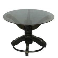 Black Round Coffee Table