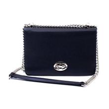 David Jones Navy Blue Front Lock Cross-Body Bag For Women - CM34508B