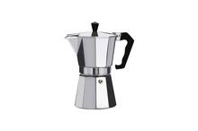 Aluminum moka pot Bialetti style 9 cups espresso coffee maker