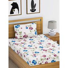 Ahmedabad Cotton Comfort 160 TC Double Bedsheet with 2
