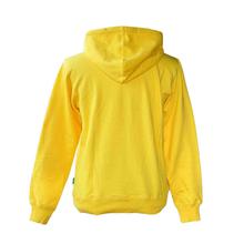 Yellow Single Buddha Eye Printed Hoodie