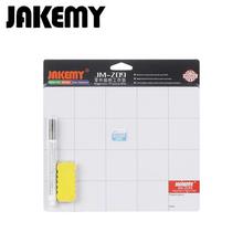 JAKEMY JM-Z09 Magnetic Project Mats Screw Work Pad with Eraser Marker for Cell Phone Laptop Tablets iPhone Repair Tools