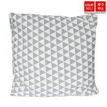 Usupso Triangle Designed Cushion With Cover - Set Of 2