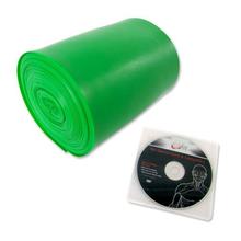 66fit TPE Exercise Band x 24m& DVD - Level 3 - Green