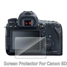 Tempered Glass With Shoulder Screen Protector For Canon 6D