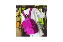 Water Repellent Slim Laptop Backpack For Women-Purple (41001742)