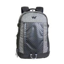 Wildcraft Melange Black Laptop Backpack With Clothing Compartment - (8903338158219)