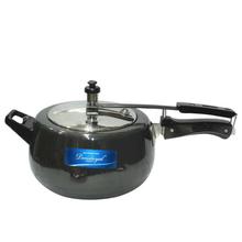 DeviDayal Hard Andonized Pressure Cooker (Black) - 5 L