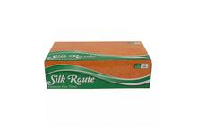 Pack Of 3 Green/Orange Silk Route Premium Face Tissue - 100 Pulls