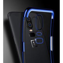 SALE- OnePlus 6 Case Luxury Soft Laser Plating Phone Case For