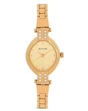 Sonata 8064YM01 Gold Dial Analog Watch For Women