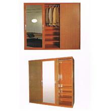 PODREJ Modern Sliding Folding Cabinet with Mirror E-84