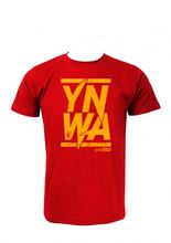 Wosa -Y.N.W.A Red Printed T-shirt For Men