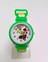 BEN 10 Rubber Strap Green Colour Watch For Kids