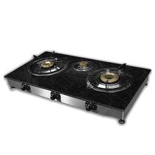 Electron Glass Top Gas Stove(3 Burner)