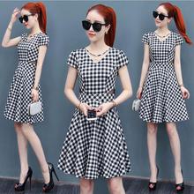 Polka Dot Dress_Summer Korean Polka Dot Dress Was Thin And