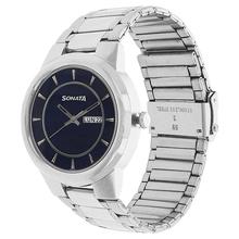 Sonata Elite Blue Dial Analog Watch for Men -7121SM02