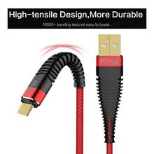 PTron Gravita 2A Type C USB Data Cable Gold Plated Charging Cable For All Type C Smartphones (Red)