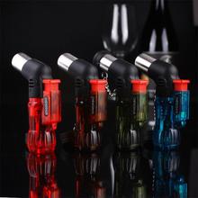 SALE-Mini Butane Jet Torch Cigarette Windproof Lighter Random