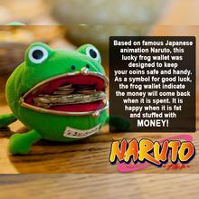Naruto Anime Frog Purse Wallet Money Bag Pouch Unisex Accessory Cosplay Collectible Item Gift