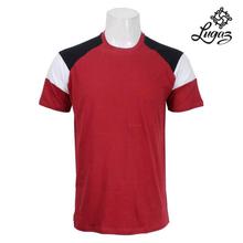 Red Solid Regular Fit Round Neck T-Shirt For Men