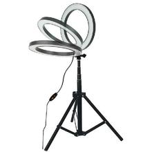 Ring LED Fill Light 3000K-6000K Camera Phone Ring Light Lamp With Tripod Mirror