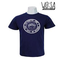 WO:SA Wear "BTS Rap Monster "Print Navy Unisex Tees