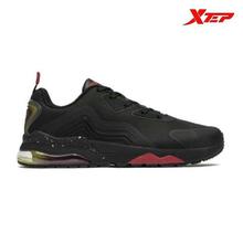 Xtep Black/Red Solid Casual Sneakers For Women - 982418326788