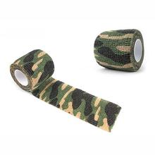 Outdoor Survival EDC Multi Tool Camping Hiking 4.5M Camouflage Tape Bandage for Bicycle Flashlight Camping Hunting Wrap