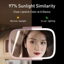 Baseus Car Interior Mirror Universal LED Auto Sun Visor Mirror Cosmetic Makeup Mirrors Automobile Decoration Mirror Car