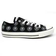 Black/White CT Ramones Ox All Star Casual Shoes For Men - 113972